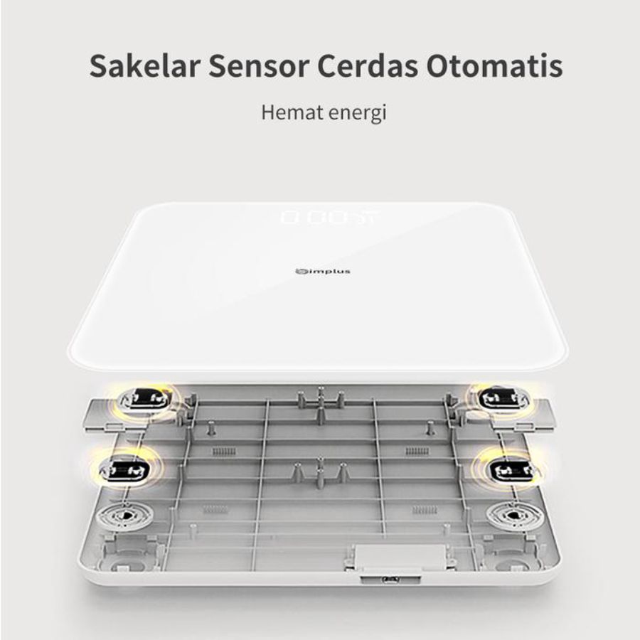 Simplus Timbangan Berat Badan Elektronik