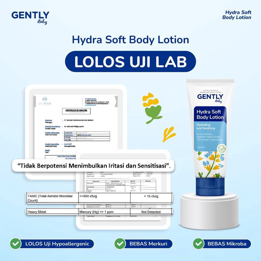 Gently Baby Hydra Soft Perawatan Bayi 150gram