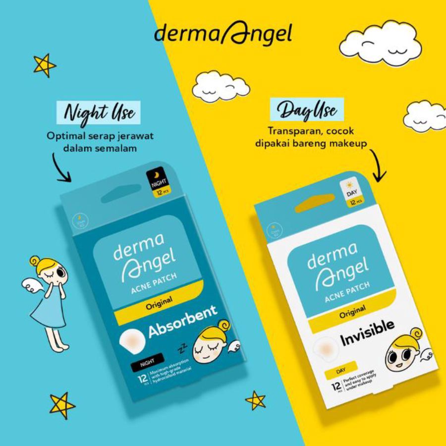 Derma Angel Soothing Night Acne Patch Plus 13gram