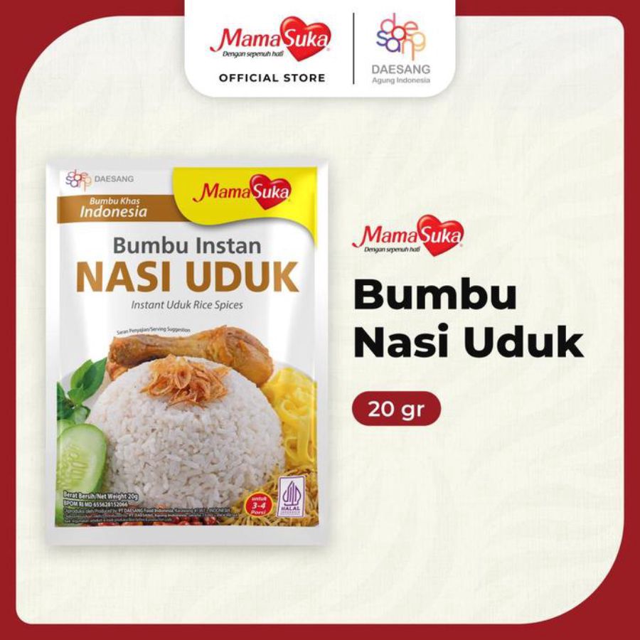 Mamasuka Bumbu Instan Nasi Uduk 20gram
