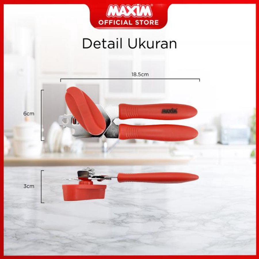 Maxim Tools Can Opener Pembuka Kaleng Stainless Steel 1pcs