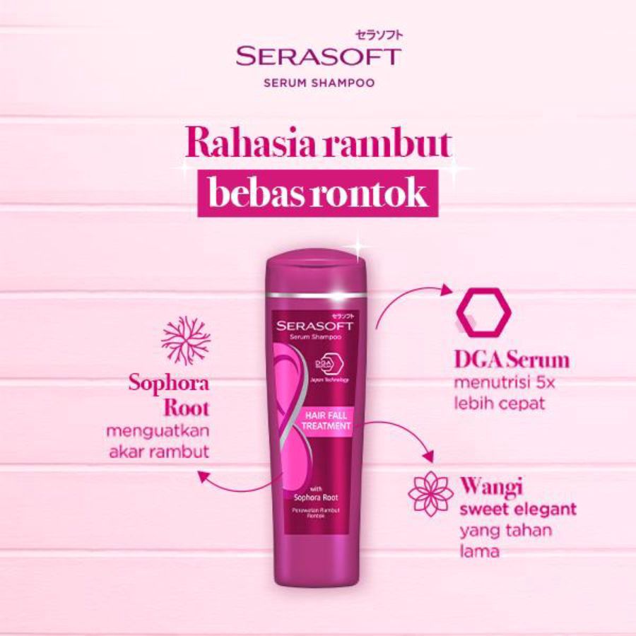Serasoft Hairfall Treatment Shampoo 170ml