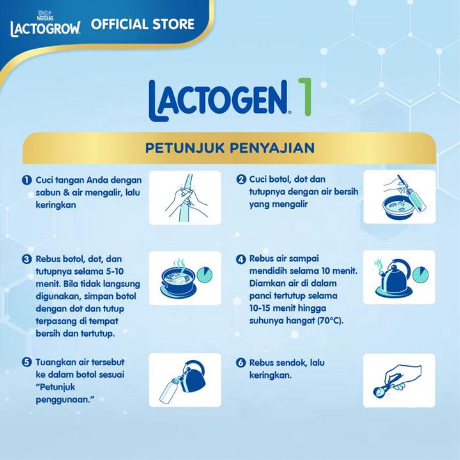 Nestle Lactogen 1 Susu Formula 0-6 Bulan 1000gram