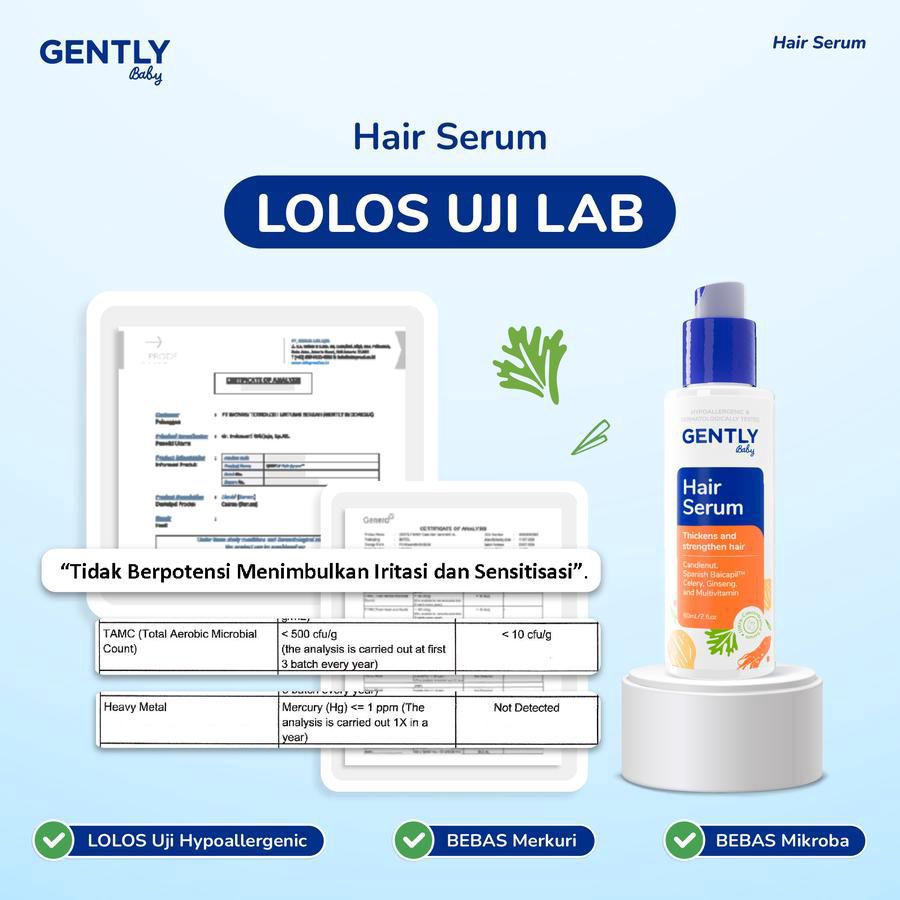 Gently Baby Hair Serum For Baby 60ml