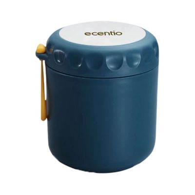 Ecentio Wadah Sup Portable Serbaguna Kapasitas 400 ml