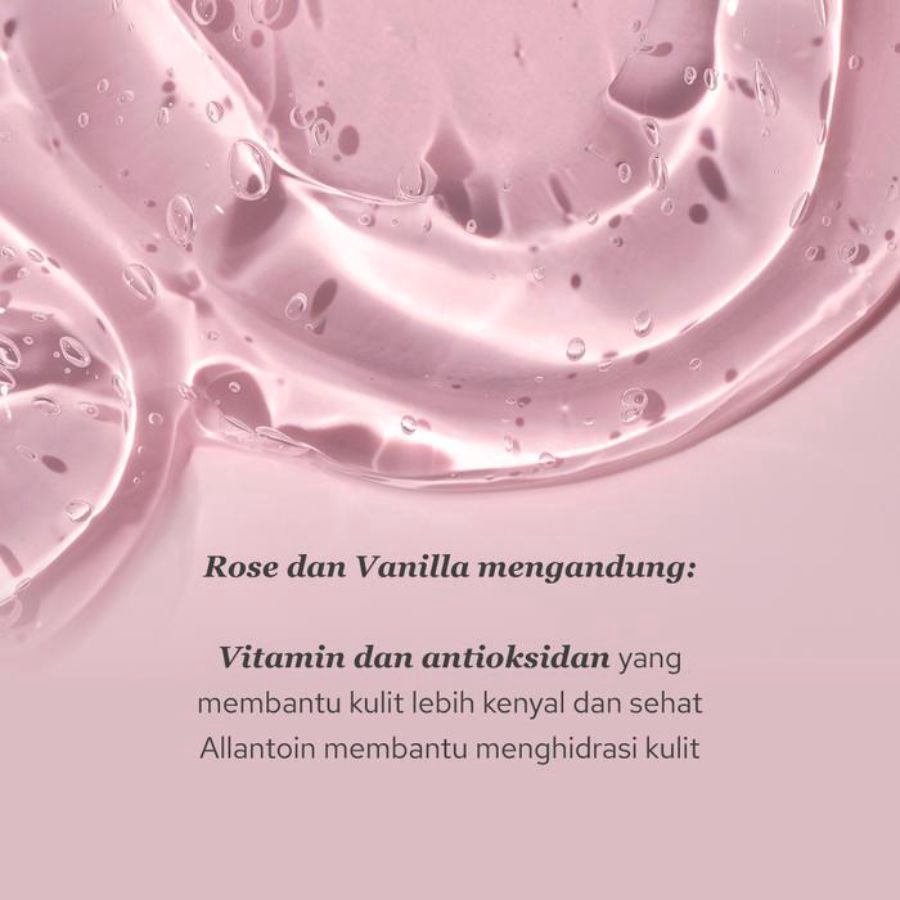 Earth Love Life Bulgarian Rose & East Nusa Vanilla Body Wash 250ml
