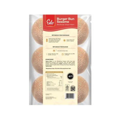 Edo Burger Bun Sesame