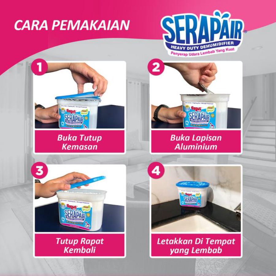 Bagus Serapair Extra Fresh Box 800 ml 800ml