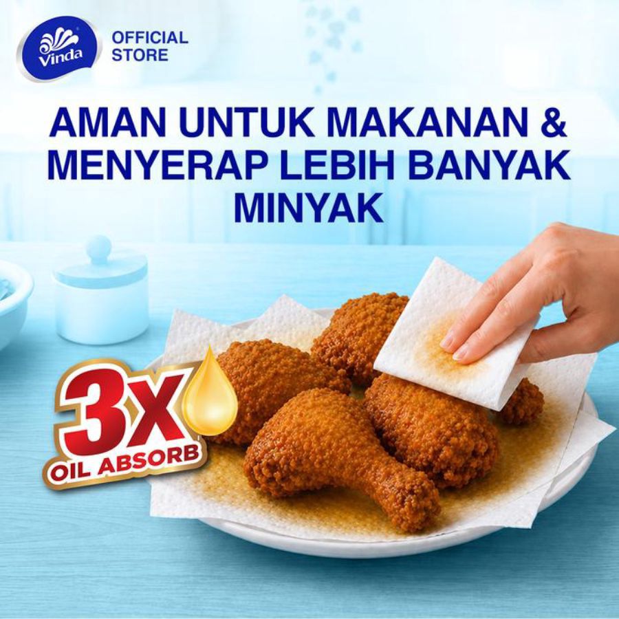 Vinda Deluxe Kitchen Towel Tisu Dapur