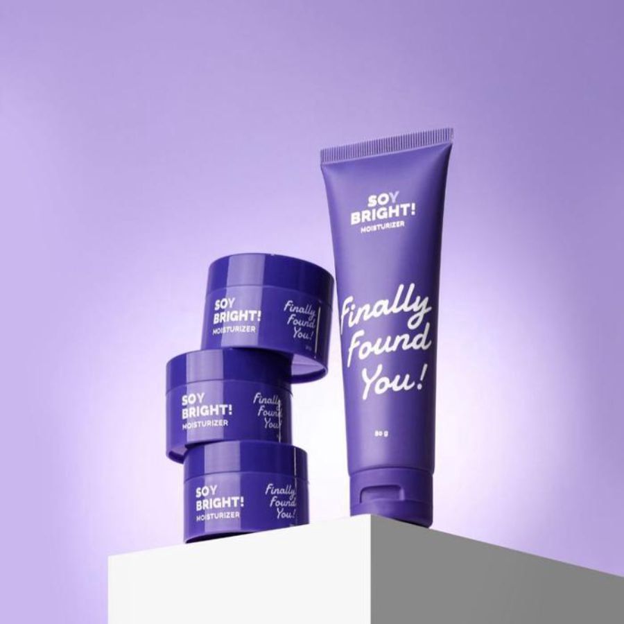Finally Found You! Soy Bright! Moisturizer 2in1 Moisturizer & Makeup Primer 80gram