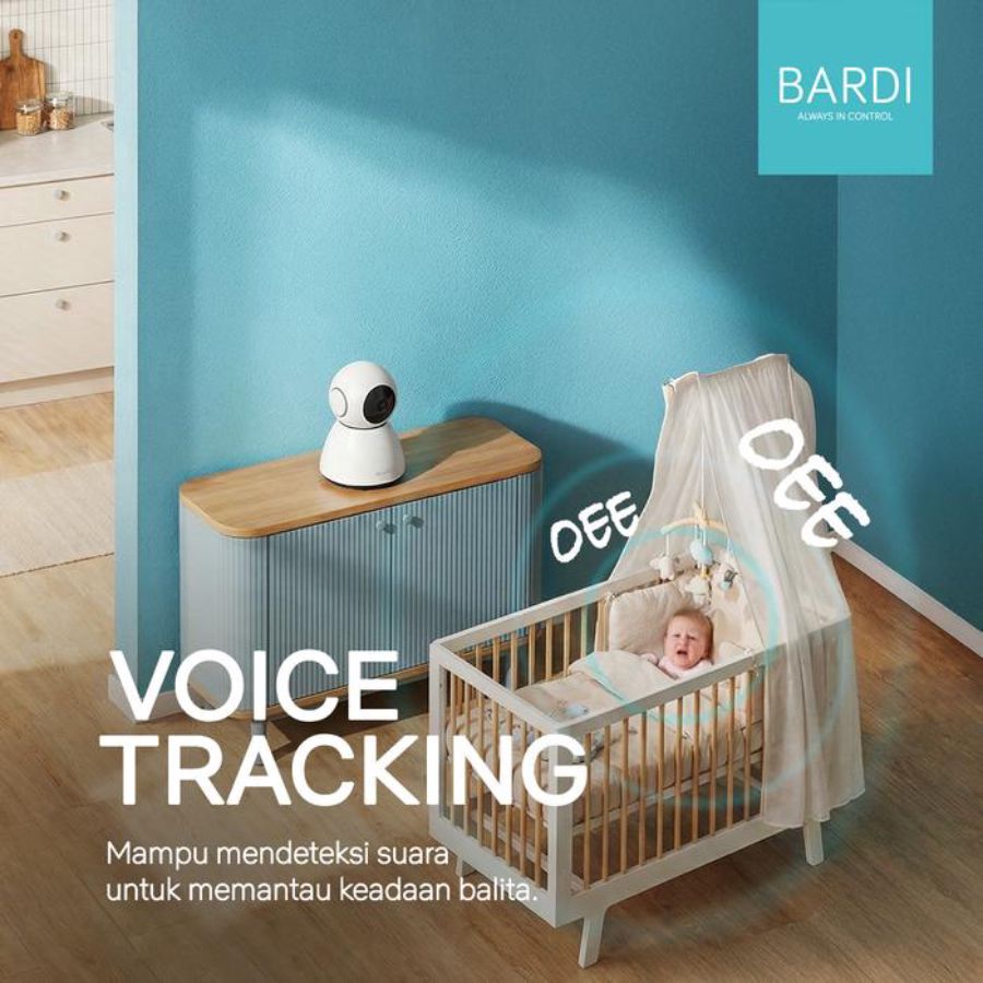 Bardi Smart Indoor PTZ IP Camera CCTV 5 MP 1pcs