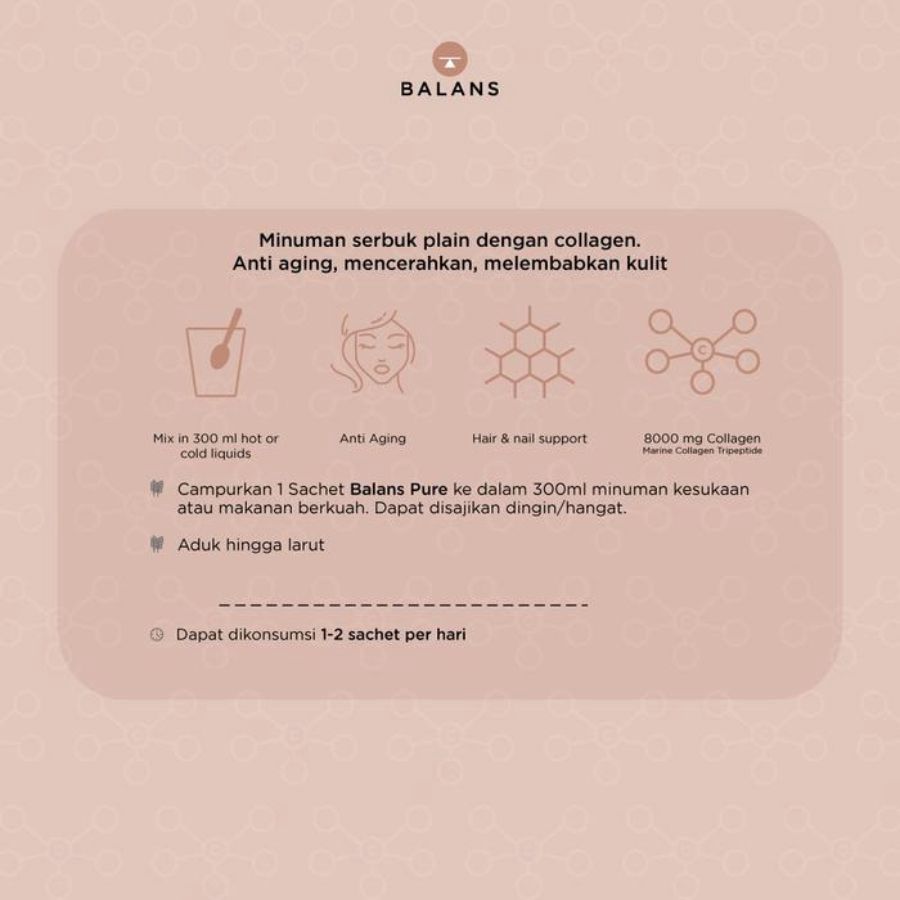 Balans Pure Collagen Drink 14sachet