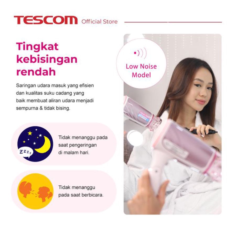 Tescom Ion Hair Dryer NTID721 1pcs