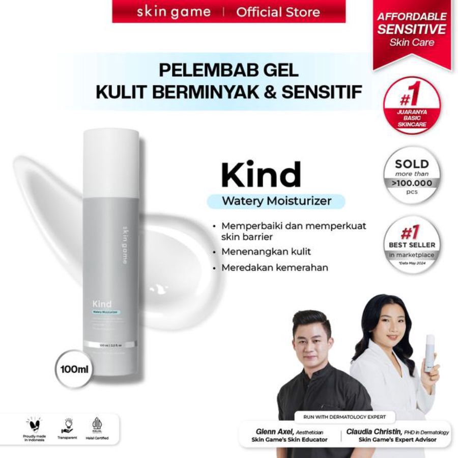 Skin Game Kind Watery Moisturizer 100ml