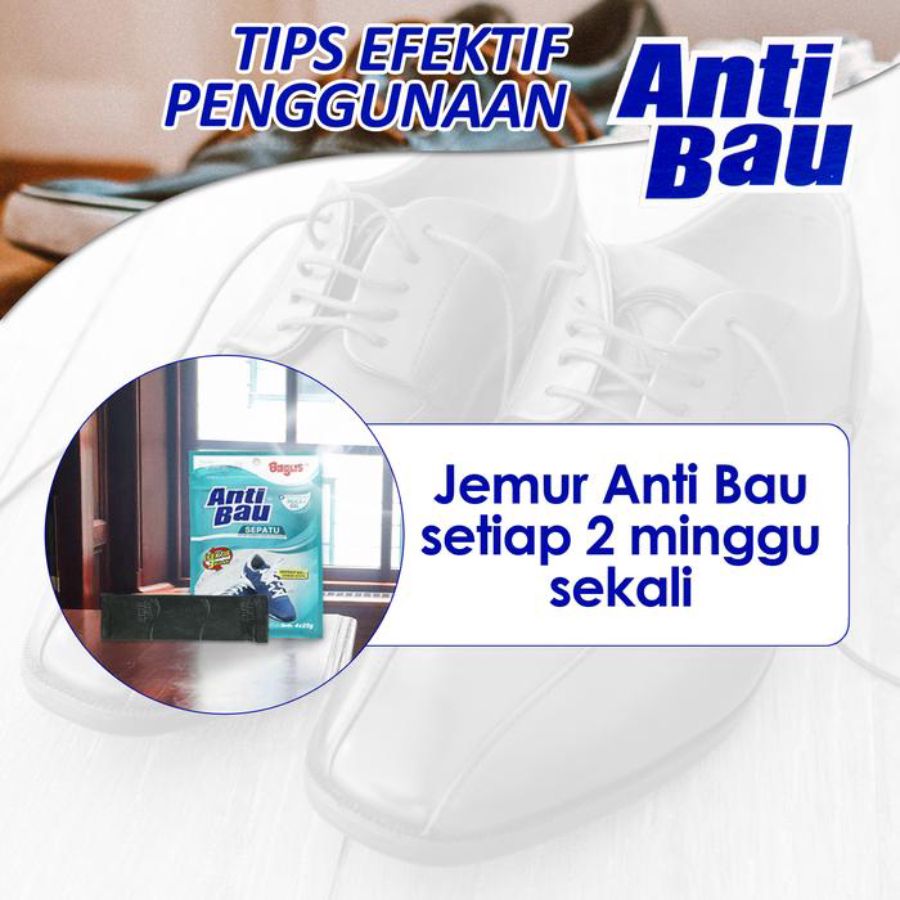 Bagus Anti Bau Sepatu 4 x 25 gr