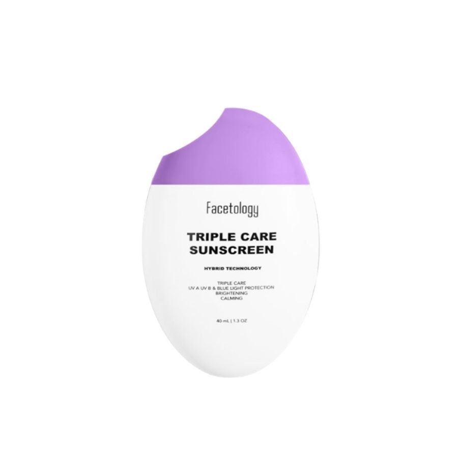 Facetology Triple Care Sunscreen SPF 40 PA +++ 40ml