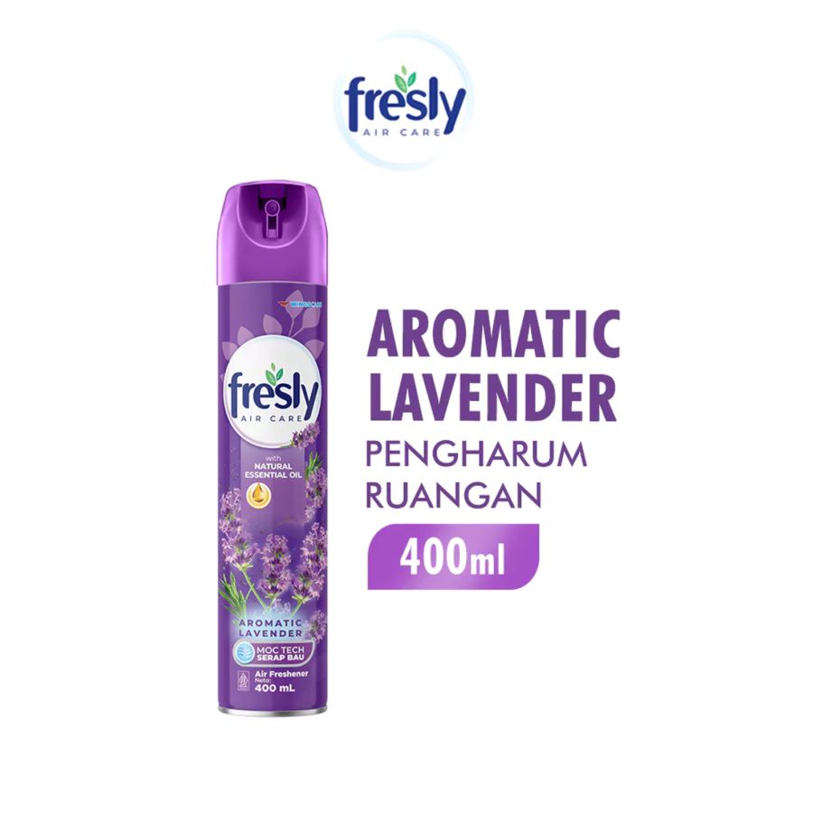 Fresly Aerosol Aromatic Lavender Pengharum Ruangan 400ml