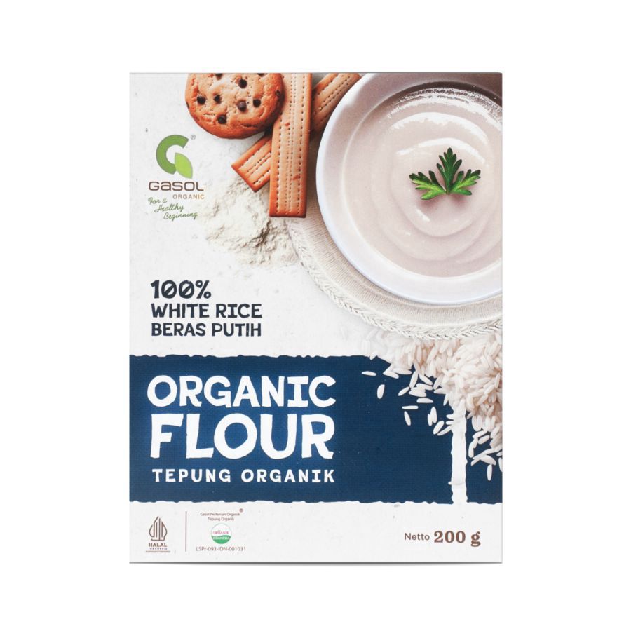 GASOL Organic Flour White Rice MPASI