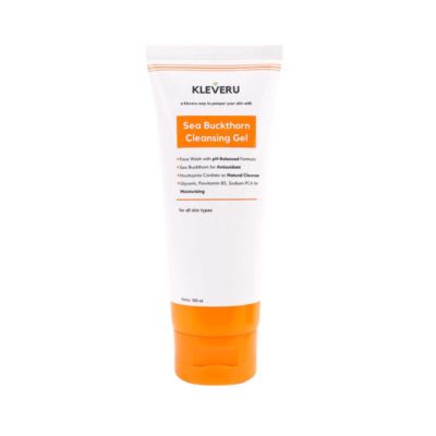 Kleveru Sea Buckthorn Cleansing Gel Face Wash