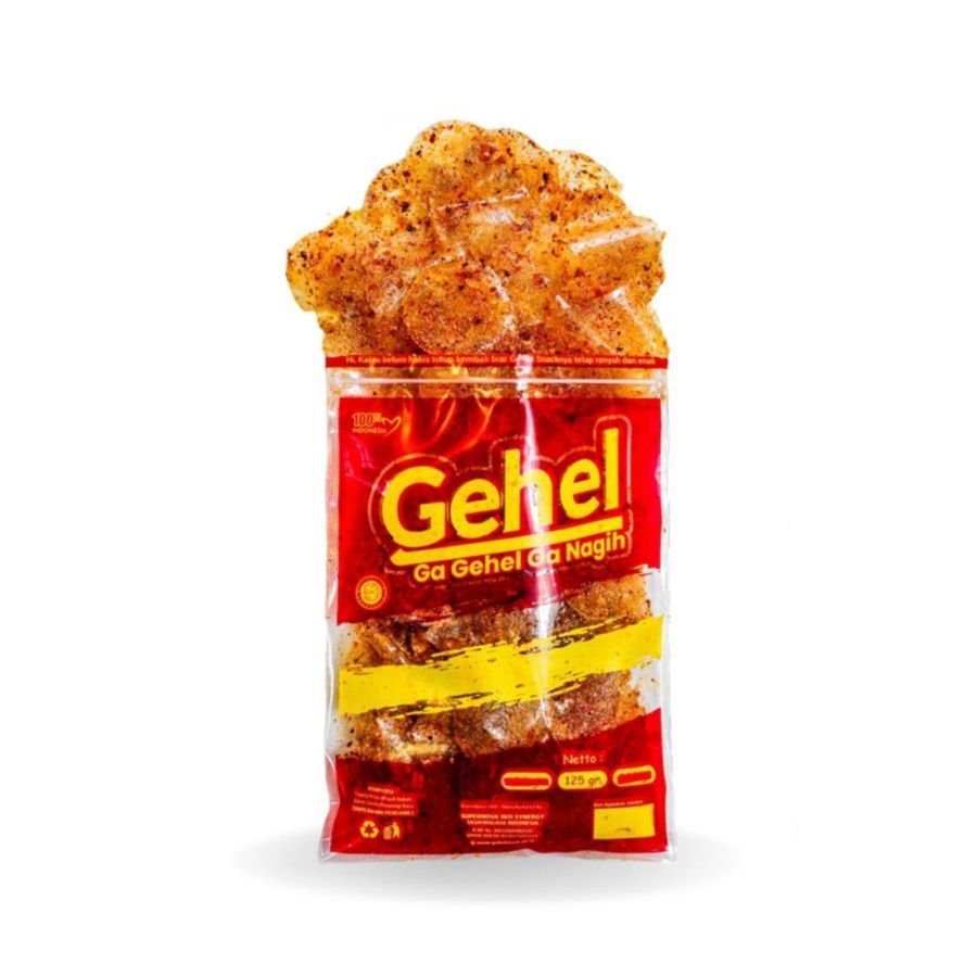 Gehel Kripca Keripik Kaca Asin 125gram