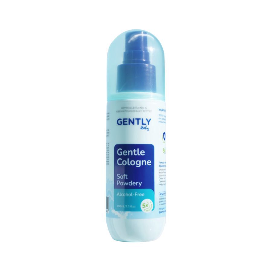 Gently Baby Gentle Cologne Soft Powdery Perawatan Bayi 100ml
