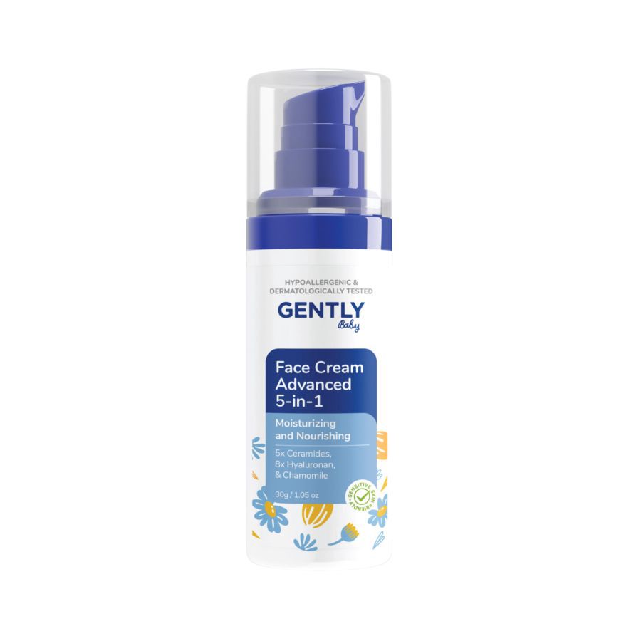 Gently Baby Face Cream Advance 5 in 1 Perawatan Bayi 30gram