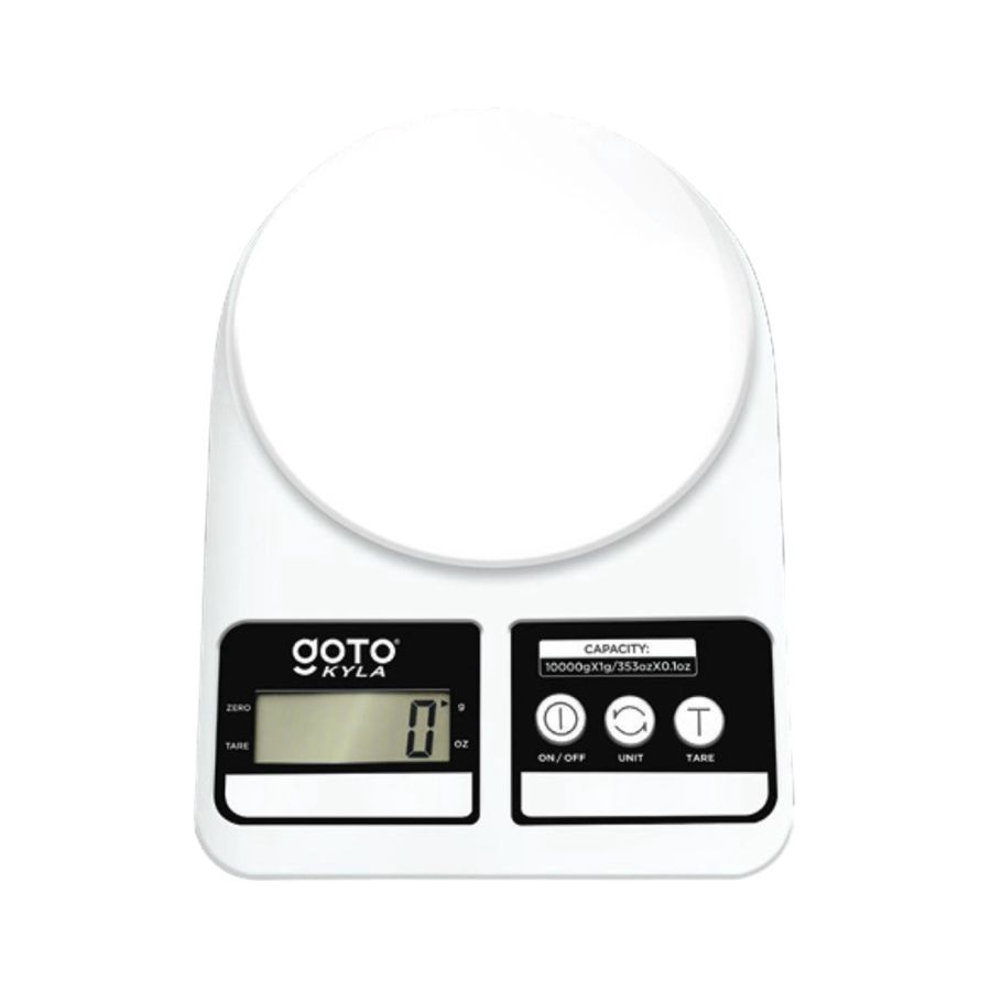 GOTO Kitchen Scale Kyla Rechargeable White GT-KSKY-BCWH 1pcs