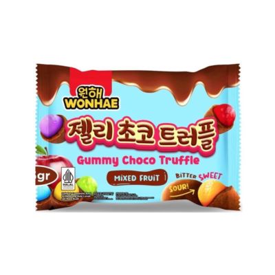 Mujigae by Wonhae Gummy Choco Ball Truffle Mixed Fruit