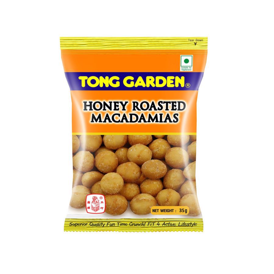 Tong Garden Honey Macadamias 35gram