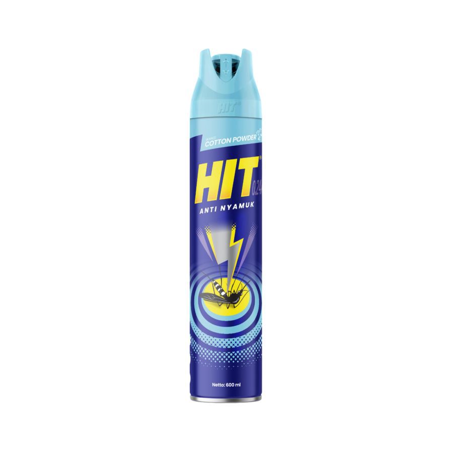 Hit Aerosol Cotton Powder Pembasmi Serangga 600ml
