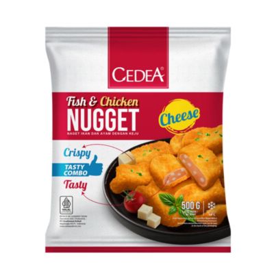 Cedea Fish and Chicken Nugget Cheese 500 g
