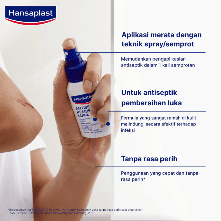 Hansaplast Antiseptik Pembersih Luka Spray 40ml