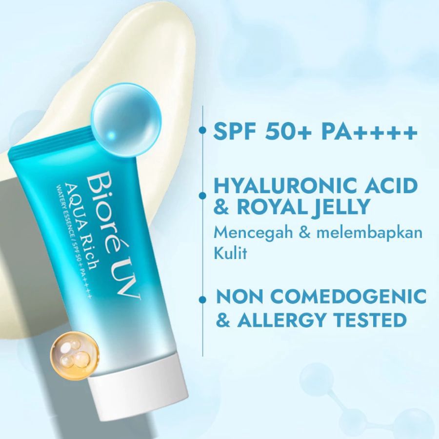 Biore UV Aqua Rich Watery Essence SPF 50+ PA+++ Sunscreen 15gram