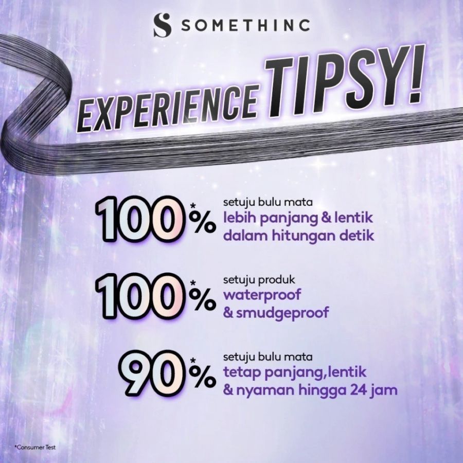 Somethinc Tipsy Lash Lift Lengthening Mascara 1pcs