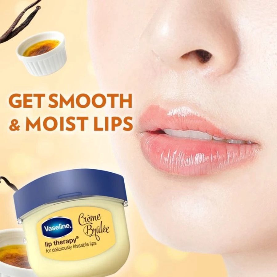 Vaseline Lip Balm Theraphy Creme Brulee 7gram 7gram