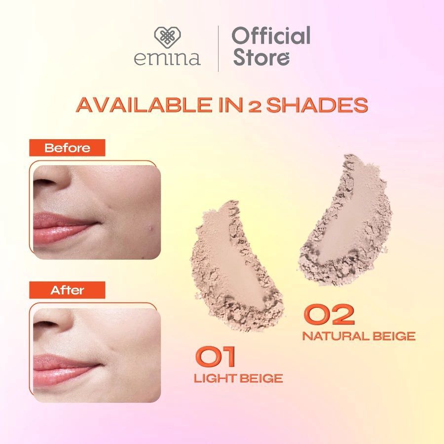 Emina Daily Matte 02 Natural Beige Loose Powder 20gram