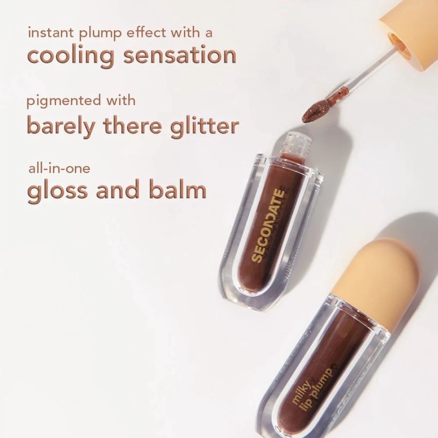 SECONDATE Milky Affogato Lip Plump 2ml