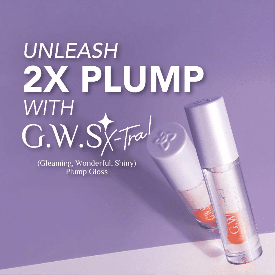 MOP Beauty G.W.S Plump Gloss Fiery Peach Lip Gloss 4ml