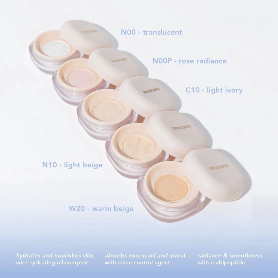 SECONDATE Silky Blur N00P Rose Radiance Loose Powder