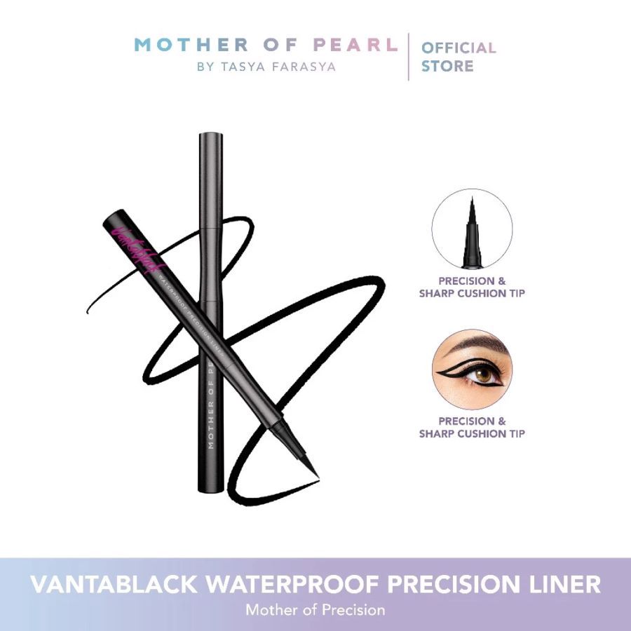 MOP Beauty Vantablack Waterproof Precision Eyeliner 1pcs
