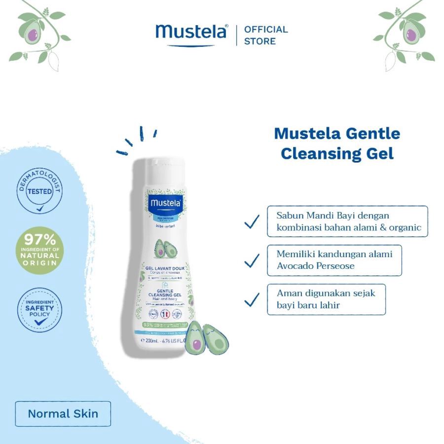 Mustela Bebe Gentle Cleansing Gel Baby