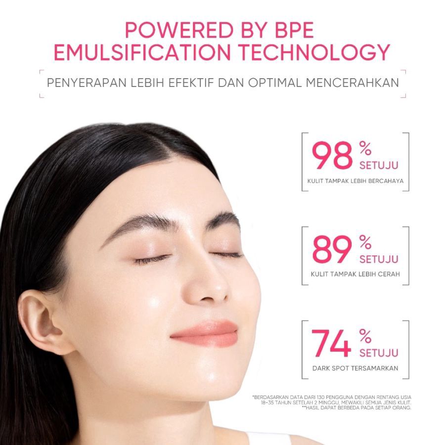 Skintific Niacinamide Brightening Essence Boost Radiance Toner 1pcs