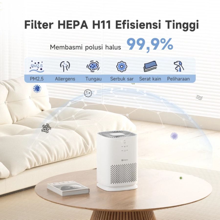 Simplus Air Purifier Mini HEPA H11 1pcs