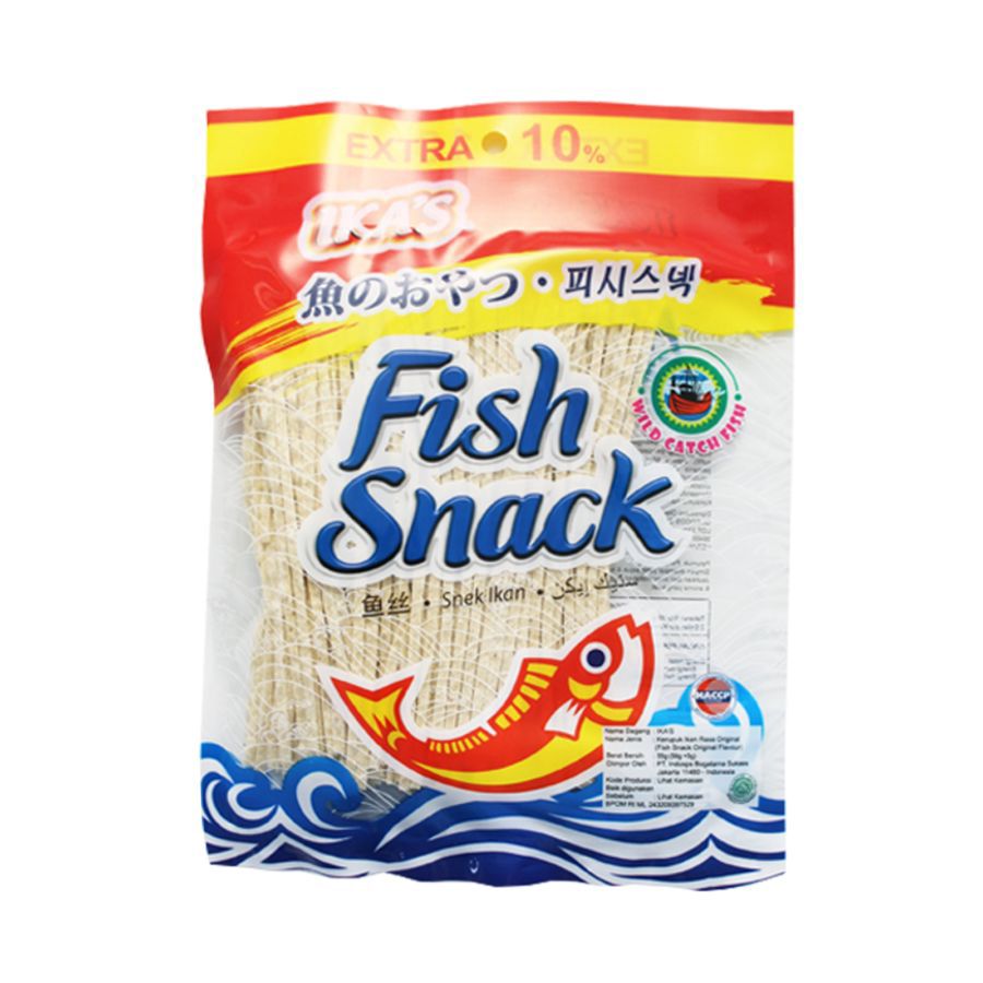 Ika's Fish Snack Original Flavour 55gram 55gram