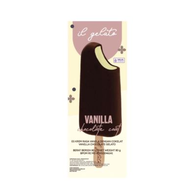IL Gelato Vanilla Chocolate Ice Cream Stick