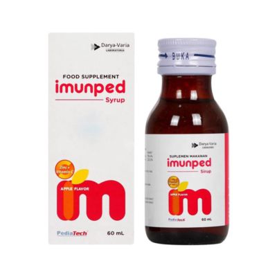 Imunped Sirup Rasa Apel Suplemen Makanan
