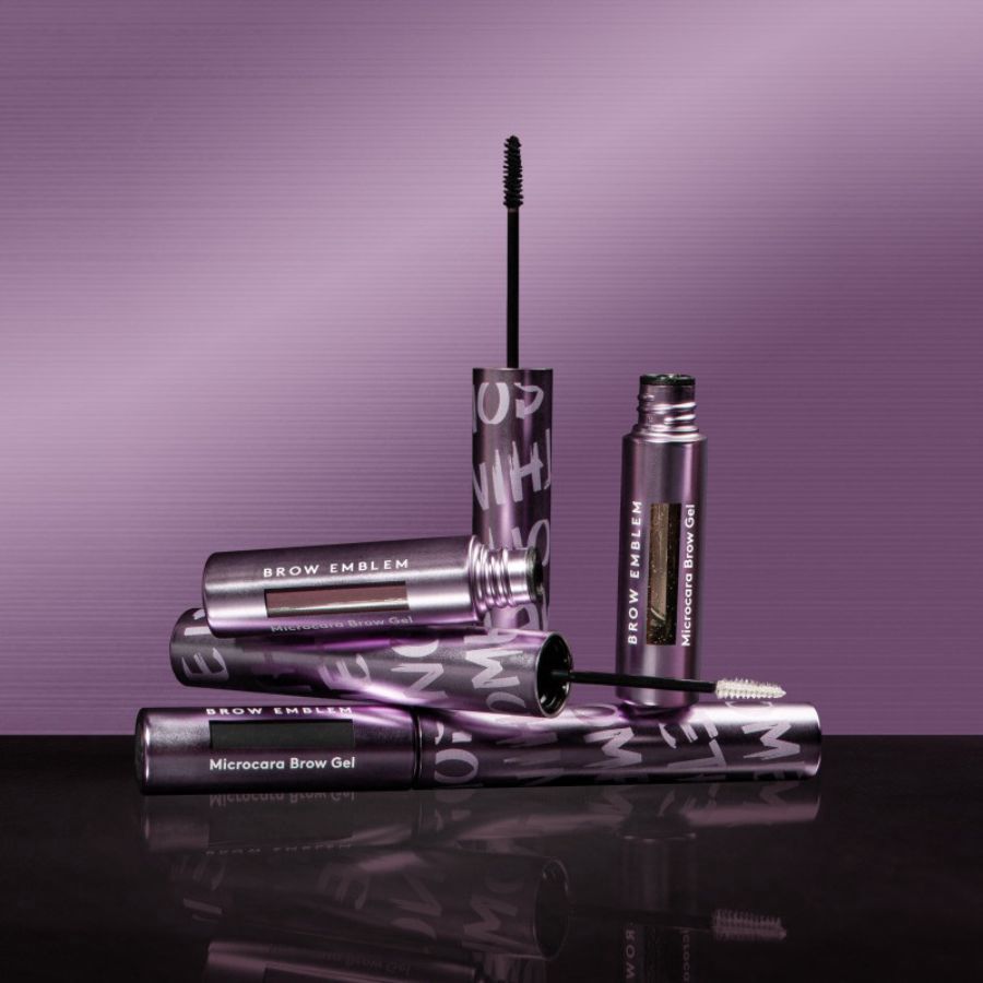 Somethinc Brow Emblem Microcara Dark Brown Brow Gel 3gram