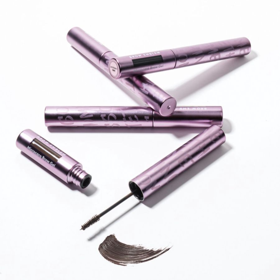 Somethinc Brow Emblem Microcara Dark Brown Brow Gel 3gram
