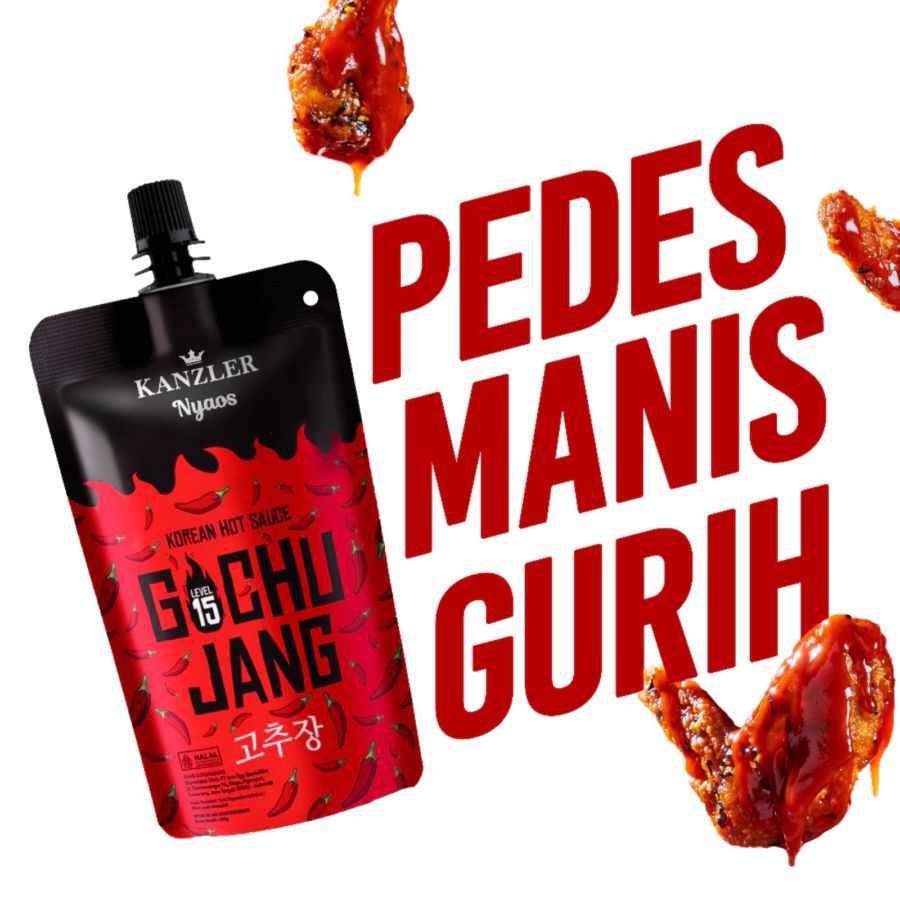 Kanzler Nyaos Gochujang Hot Sauce 120gram