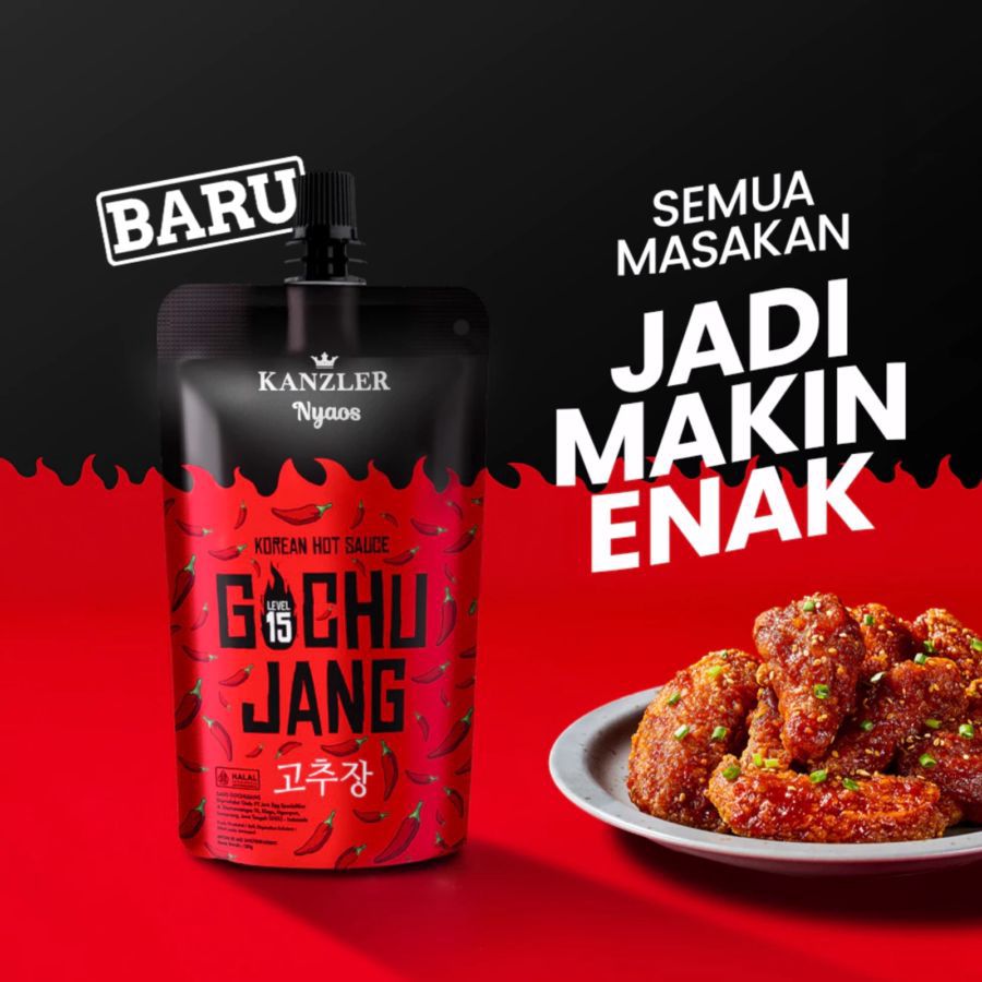 Kanzler Nyaos Gochujang Hot Sauce 120gram